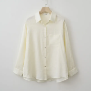 Women’s Casual Linen Shirt Comfortable Blouses & Shirts