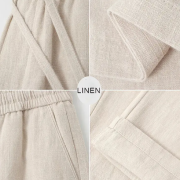 Men’s Lightweight Cotton and Linen Slacks