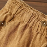 Men’s Lightweight Cotton and Linen Slacks