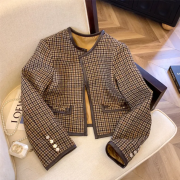 Round-neck Vintage Women’s Jacket