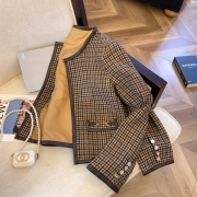 Round-neck Vintage Women’s Jacket