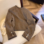 Round-neck Vintage Women’s Jacket