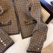 Round-neck Vintage Women’s Jacket