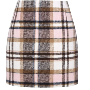 Women’s Wool Plaid Skirt