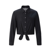 Ladies Lightweight Striped Short Top and Halter Skirt Set